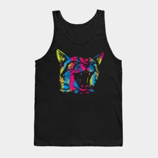 Vibrant Cat Tank Top